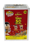 Fred Flintstone Funko Pop 119 holding Fruity Pebbles cereal figure in box