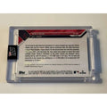 Shohei Ohtani 2023 MVP Topps Now game-used base relic baseball card in protective case
