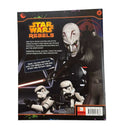 Star Wars Rebels story and activity book with puzzles and games for kids 6+ featuring characters Ezra, Kanan, Hera, and Stormtroopers