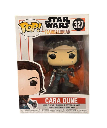 Funko Pop Star Wars The Mandalorian Cara Dune #327 bobble-head figure in box