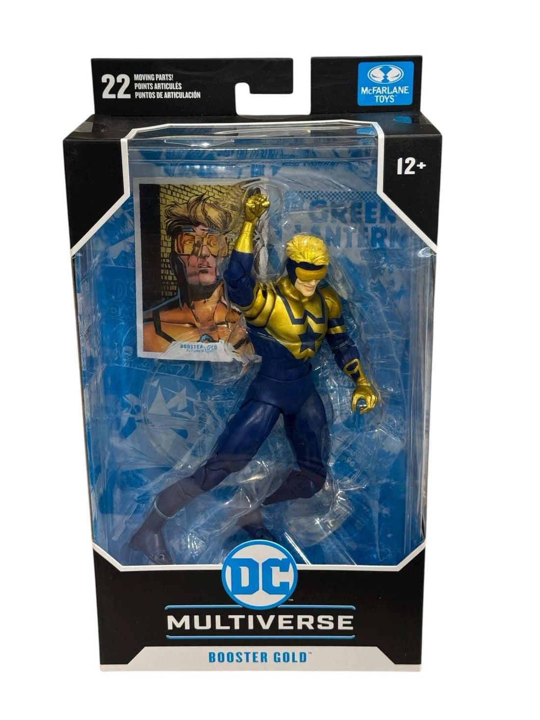 McFarlane DC Multiverse Booster Gold 7-inch action figure sealed packaging