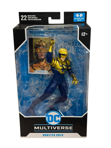 McFarlane DC Multiverse Booster Gold 7-inch action figure sealed packaging