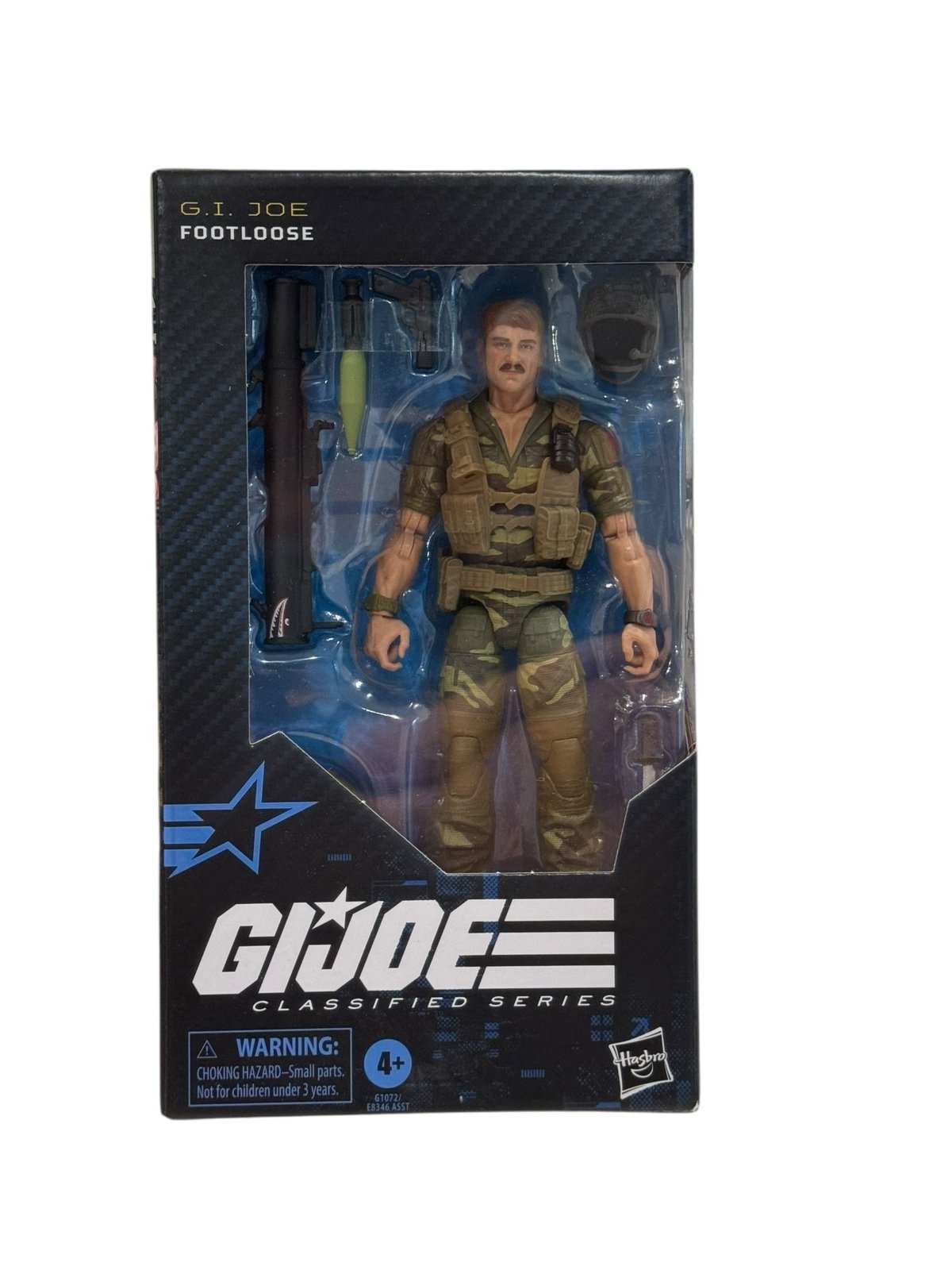 New SEALED G.I. Joe Classified Series Footloose 6 inch action figure with tactical military gear by Hasbro