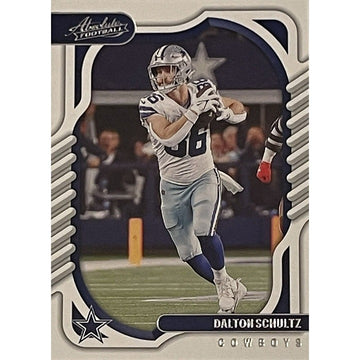 2022 Panini Absolute Football Dalton Schultz Dallas Cowboys Card Near Mint