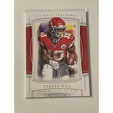 Tyreek Hill 06/35 2018 PANINI NATIONAL TREASURES - NFL Chiefs/Miami Dolphins #42