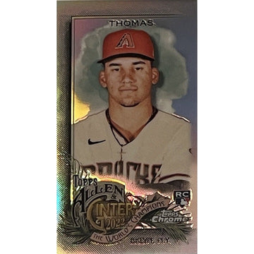 Alek Thomas* MINI RC 2022 Topps Allen & Ginter REFRACTOR #289 - MLB Diamondbacks