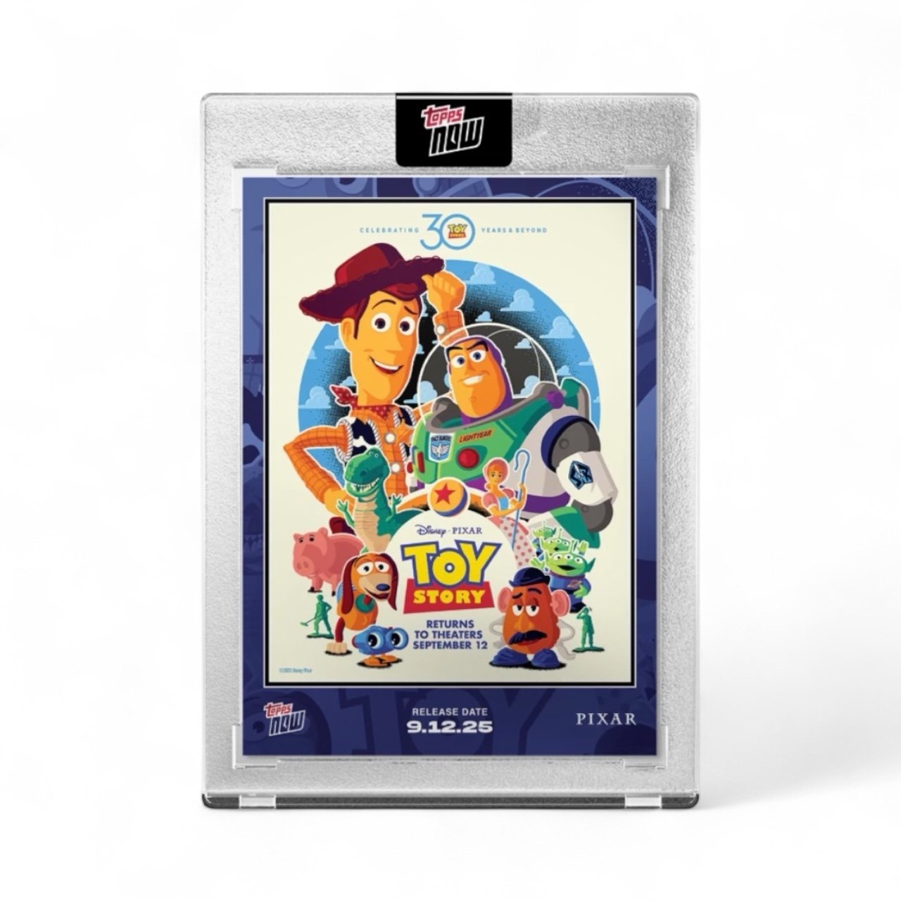 2025 TOPPS NOW *DISNEY PIXAR* 30th ANNIVERSARY *CARD TOY STORY* #TS01 PRESALE!*