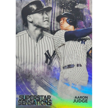 2018 Aaron Judge Topps Chrome #SS-1 Superstar Sensations Refractor - NY Yankees*