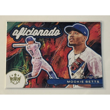 2022 Diamond Kings Panini Mookie Betts* MLB Los Angeles Dodgers - #A-2 Near Mint