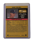 Wade Taylor Vintage 1991 Leaf Gold Rookies card BC16 New York Yankees baseball collectible
