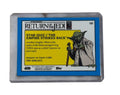 Return of the Jedi Star Wars 40th Anniversary Yoda quiz card blue cracked ice foil