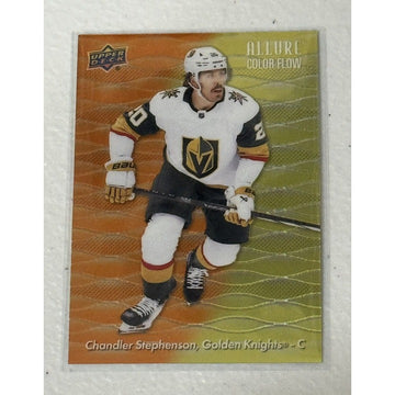 Chandler Stevenson* Golden Knights 23-24 NHL Allure Color Flow Red-Orange #CF-21
