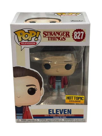 Funko Pop Television Eleven #827 Stranger Things Hot Topic Exclusive in box