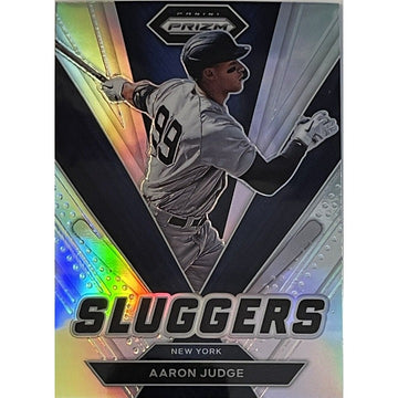 Aaron Judge 2022 PRIZM SLUGGERS #SL-3 Refractor MLB NY Yankees Baseball ALL RISE