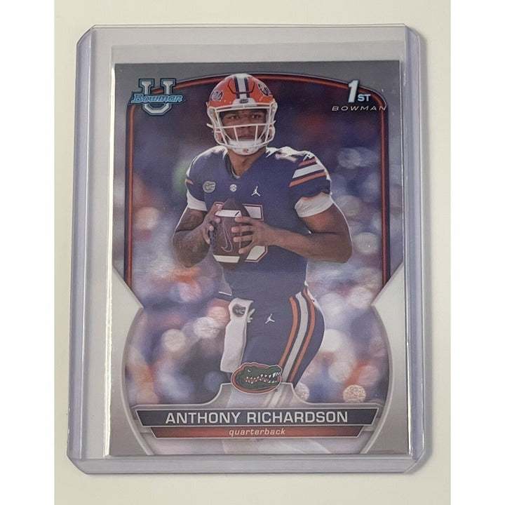 Anthony Richardson 2022 Bowman U Chrome rookie football card #65 Gators Colts quarterback