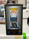 Batman Red Rain Funko Pop 286 vampire-style DC Heroes collectible figure in box with shelf wear