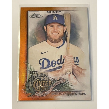 2022 Topps Allen & GInter MAX MUNCY 2/25 #121 Orange Refractor - MLB LA Dodgers*