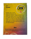 Topps Chrome SpongeBob 25th Anniversary Sandals #152 trading card near mint condition back view