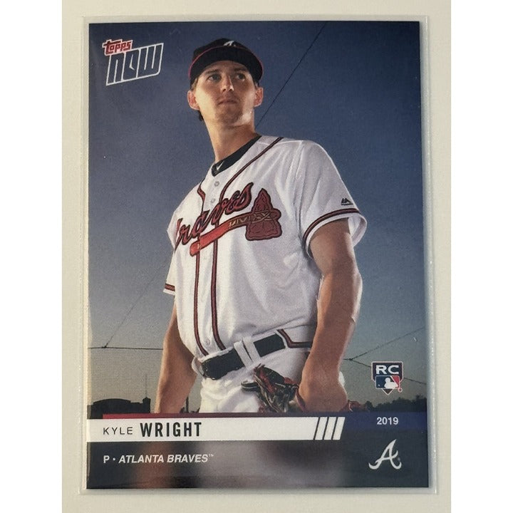 2019 Topps NOW Kyle Wright RC - MLB Atlanta Braves Card #OD-240 - Near or Better
