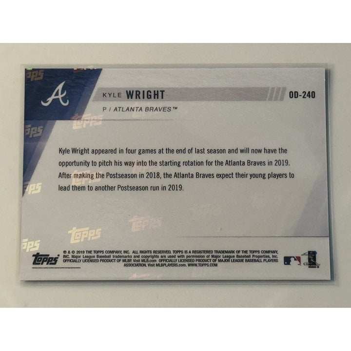2019 Topps NOW Kyle Wright rookie card Atlanta Braves baseball player MLB