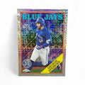2023 Topps George Springer Blue Jays Chrome Mojo Refractor baseball card