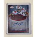 Jeremy Ruckert RC Auto 2022 SAGE High Peak Performance football trading card with autograph