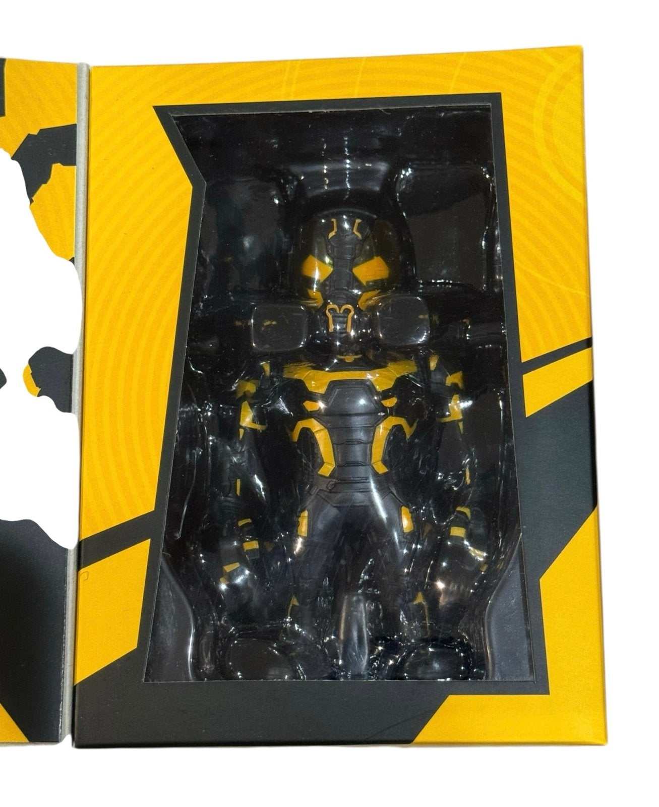 Marvel Ant-Man Yellowjacket Artist Mix collectible figure in premium yellow and black window box packaging