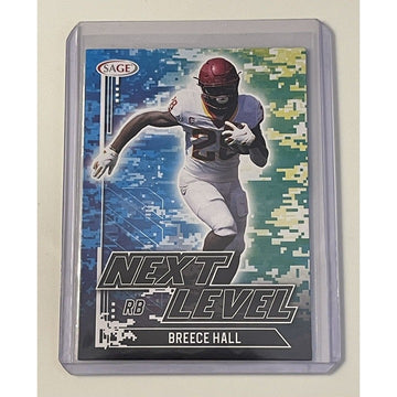 2022 SAGE High Series Red BREECE HAL RC - Next Level - Rookie - Jets - Card #77*