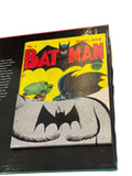 Vintage 1999 Batman Masterpiece Edition with 9-inch 1939 Batman figure, full-size Batman #1 comic reprint, and hardcover history book in collector case