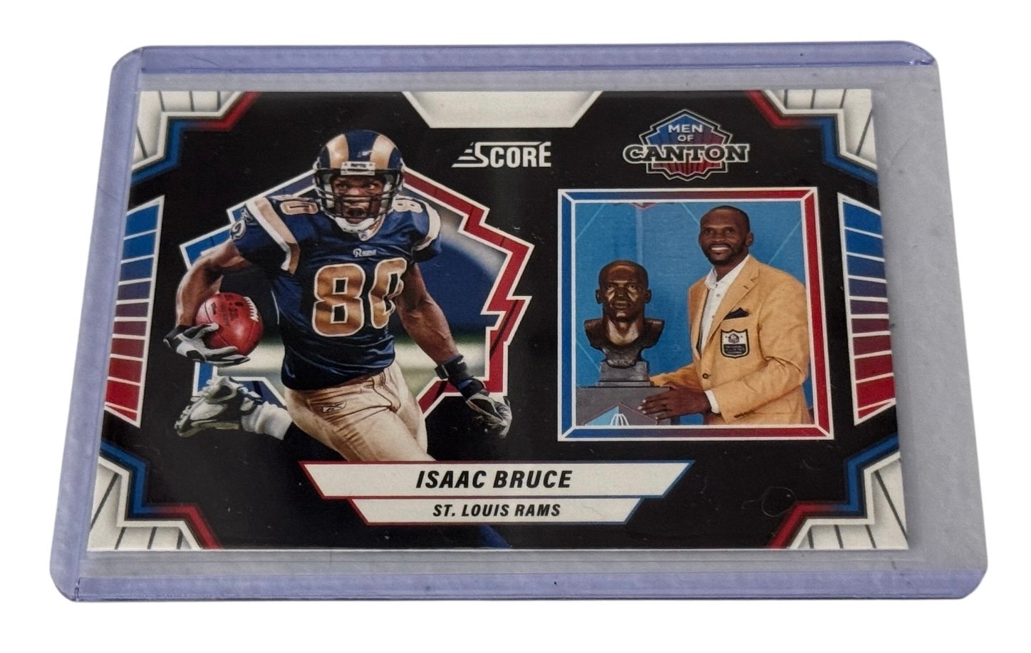2025 ScoreMen of Canton Artist's Proof #11 Isaac Bruce* - NFL Rams Football Card
