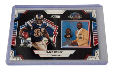 2025 ScoreMen of Canton Artist's Proof #11 Isaac Bruce* - NFL Rams Football Card
