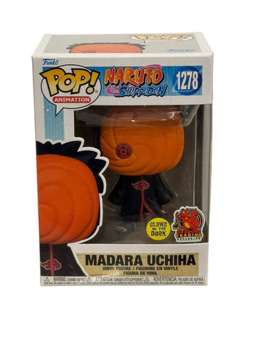 Sealed Funko Pop Shippuden Madara Uchiha glow in the dark figure #1278 exclusive