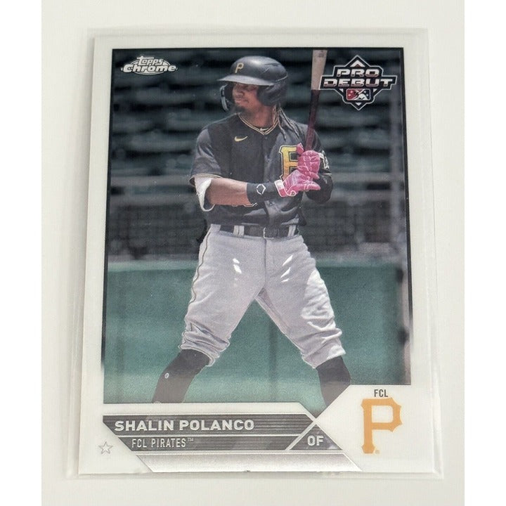 2023 Topps Pro Debut RC Shalin Polanco Rookie Card #PDC-196 FCL Pirates Baseball
