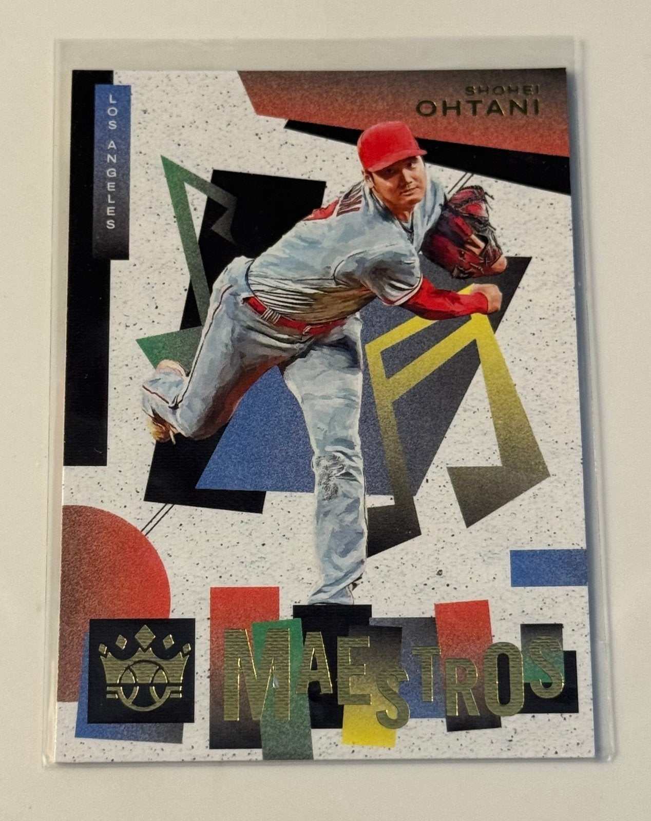 2022 Panini Diamond Kings Maestros Shohei Ohtani baseball card raw MLB Angels Dodgers