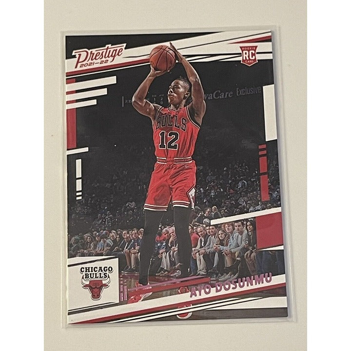 2021-22 Panini Chronicles Prestige Ayo Dosunmu RC Chicago Bulls Basketball Card*
