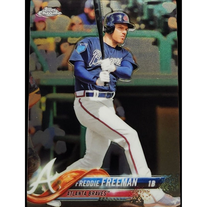 2018 Topps Chrome #23 Freddie Freeman* Atlanta Braves/Dodgers - MLB JUST PULLED!