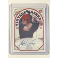 Jake Fox RC 2023 ONYX Vintage Extended Baseball Card with blue ink autograph and Cleveland Guardians logo
