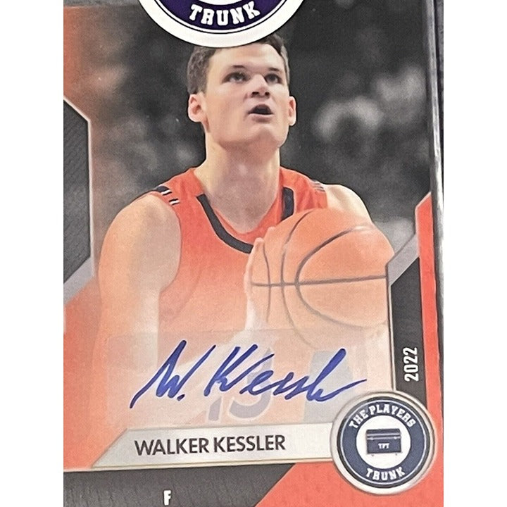Walker Kessler* 33/50 AUTO* 2022 Players Trunk Autographed NBA - Utah Jazz Card*