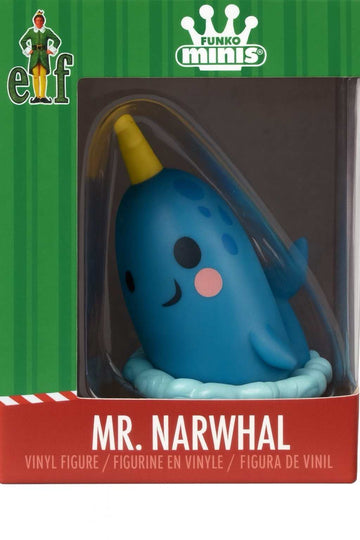 Funko Minis Elf Mr. Narwhal vinyl figure sealed in original packaging