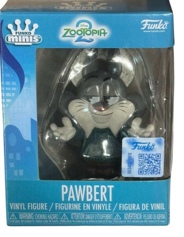 Funko Minis Disney Zootopia Pawbert News Anchor vinyl figure in original packaging