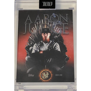 Aaron Judge By DJ Skee- Topps Project100 Card #67 MLB New York Yankees ALL RISE!