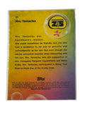 Topps Chrome SpongeBob 25th Anniversary Mrs. Tentacles #21 trading card back side near mint condition