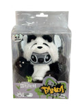Disney Stitch GenZ Panda limited edition vinyl plush figure in sealed packaging by Miniso