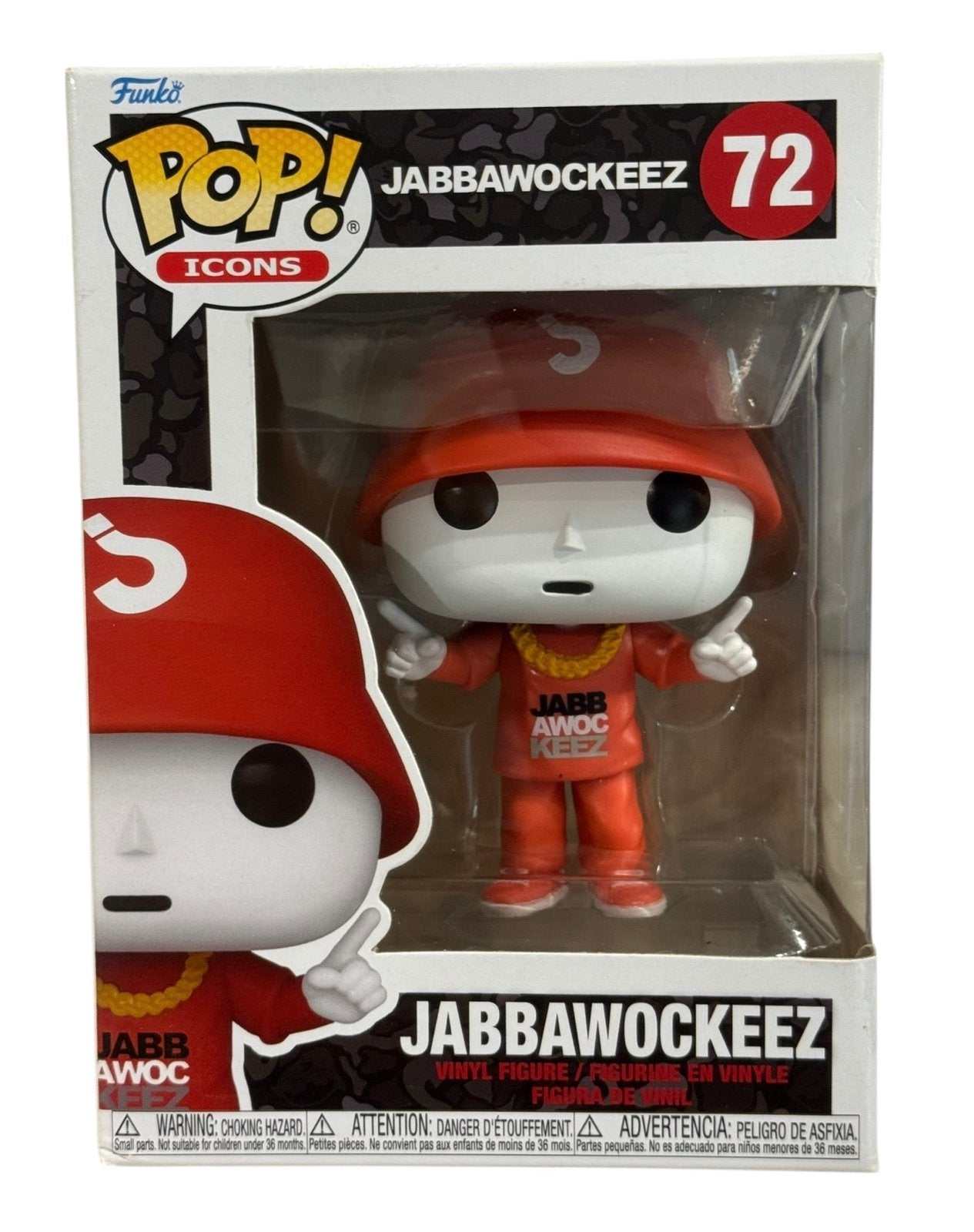 Jabbawockeez 72 Funko Pop Icons vinyl figure collectible in red outfit with bucket hat