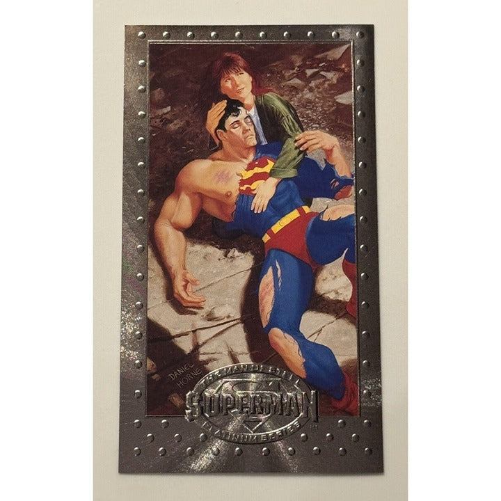 1994 SkyBox Superman: Man of Steel/Lois Platinum Series Super DC Marvell Card 69