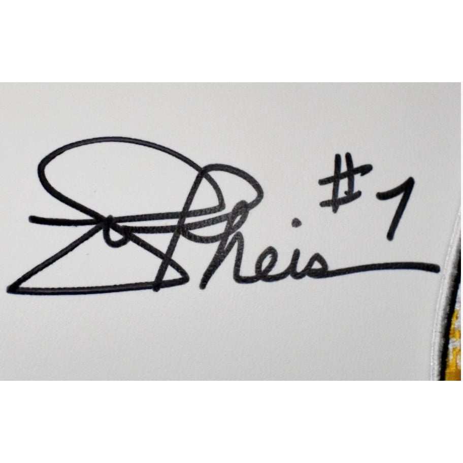 Joe Theismann signed Washington Redskins football with 83 NFL MVP inscription and JSA authentication