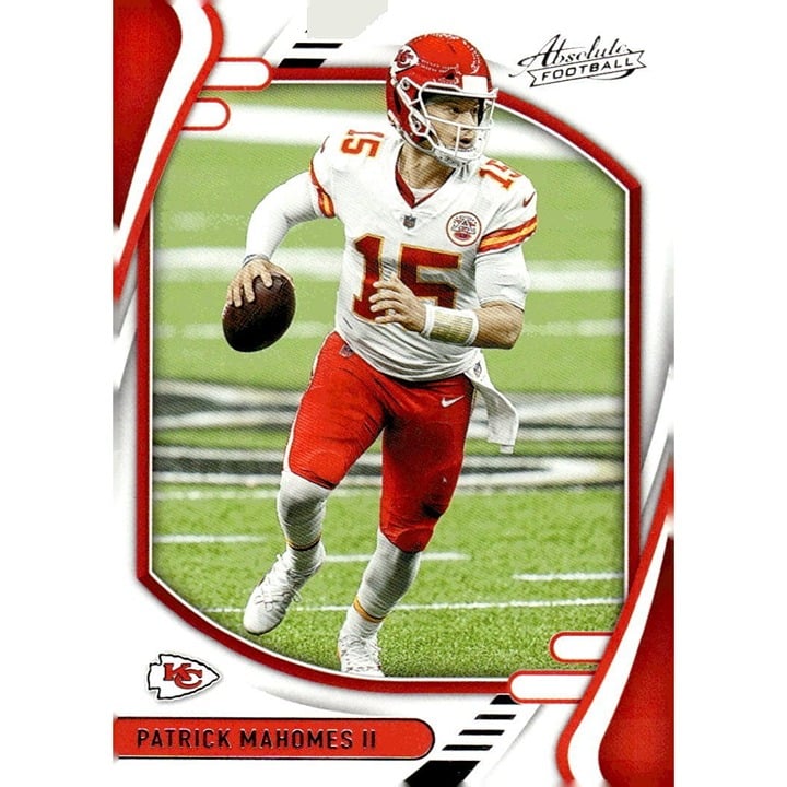 2021 Panini Absolute NFL Parallel Football Card #1 Patrick Mahomes II KC Chiefs*