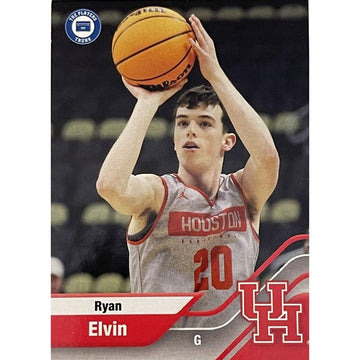 Ryan Elvin 2022 Campus Collection Players Trunk Card #11 NCAA Houston Cougars basketball rookie card