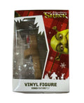 Shrek Gingerbread Man vinyl figure with candy cane accessory in festive DreamWorks packaging