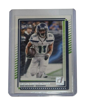 Jaxon Smith-Njigba 2024 Donruss Press Proof Seahawks NFL card in protective case